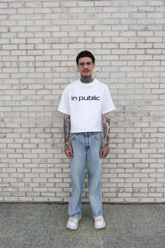 ‘IN PUBLIC’ tee